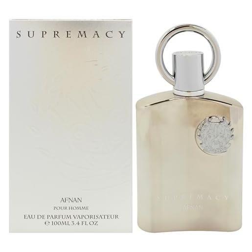 Afnan supremacy silver by eau de parfum spray 3.4 oz / 100 ml (men)