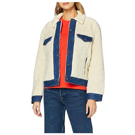 Levi's ex bf pieced trckr counting sheep, giacca donna, counting sheen, l