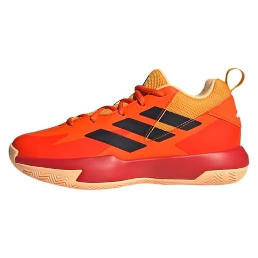 adidas cross 'em up select, scarpe da ginnastica unisex - bambini e ragazzi, team orange carbon team colleg gold 2, 29 eu