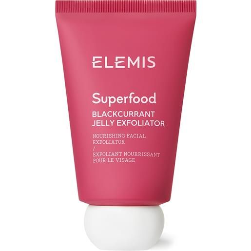 ELEMIS superfood blackcurrant jelly exfoliator esfoliante delicato illuminante gel 50 ml