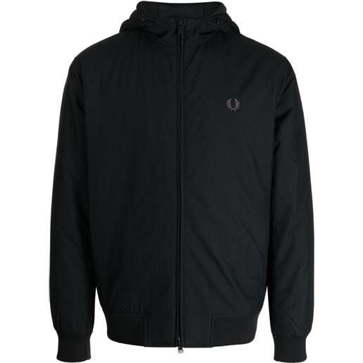 Fred Perry giacca con ricamo brentham - nero