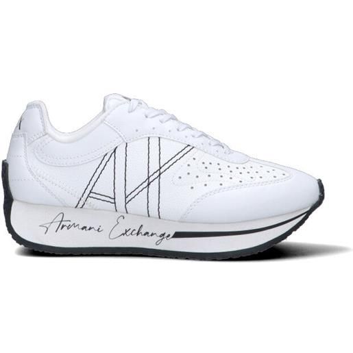 ARMANI EXCHANGE sneakers donna bianco
