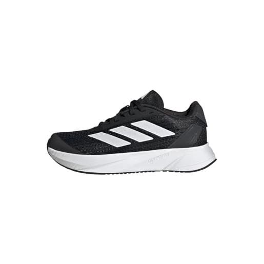 adidas duramo sl shoes kids laces, scarpe da ginnastica, core black ftwr white carbon, 34 eu