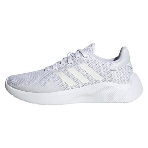 adidas puremotion 2.0, scarpe da ginnastica donna, ftwr white zero met ftwr white, 41 1/3 eu