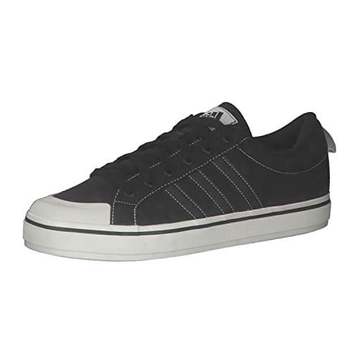 adidas bravada 2.0 lifestyle skateboarding canvas shoes, sneaker uomo, core black core black off white, 40 2/3 eu