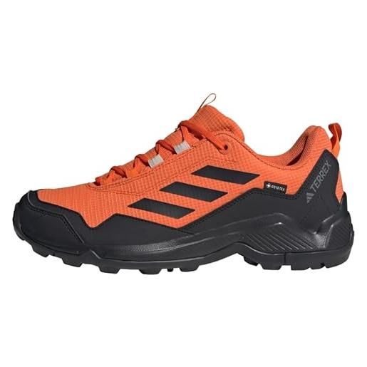 adidas terrex eastrail gore-tex hiking shoes, low (non football) uomo, core black/grey four/core black, 42 eu