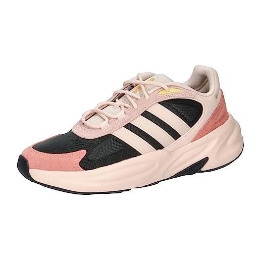 adidas ozelle cloudfoam lifestyle running shoes, scarpe da corsa donna, almost pink crystal white pink fusion, 42 eu