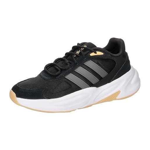 adidas ozelle cloudfoam lifestyle running shoes, scarpe da corsa donna, carbon wonder quartz acid orange, 39 1/3 eu