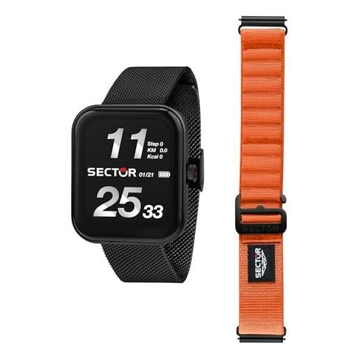 Sector No Limits smartwatch uomo, smartwatch, digitale, collezione s-03 pro light - r3253171501