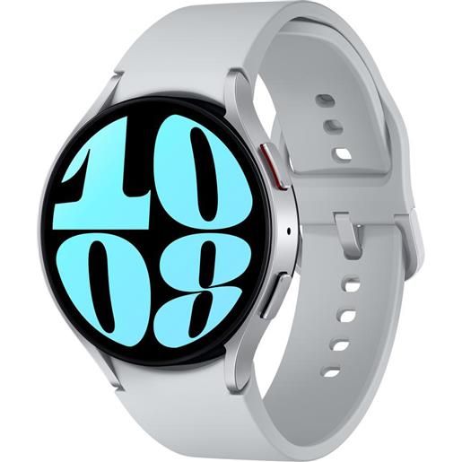 Samsung galaxy watch6 44 mm - display 1.5superamoled bluetooth e gps colore silver - sm-r940nzsaitv