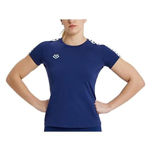 Arena w team t-shirt, maglietta sportiva donna, blu (blue), xs