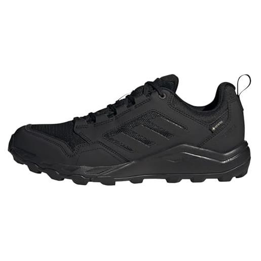 adidas tracerocker 2.0 gore-tex trail running shoes, scarpe uomo, core black grey five grey six, 42 eu