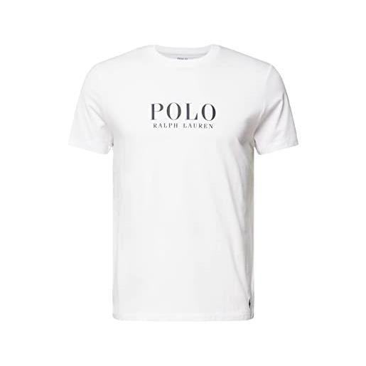 Ralph Lauren t-shirt uomo bianco t-shirt casual con stampa logo m