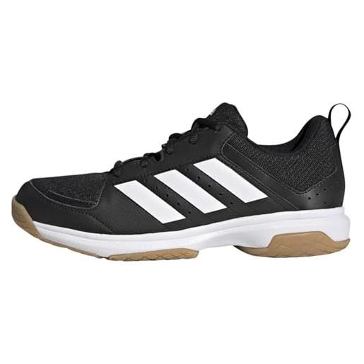 adidas ligra 7 indoor, sneakers donna, core black ftwr white core black, 44 eu