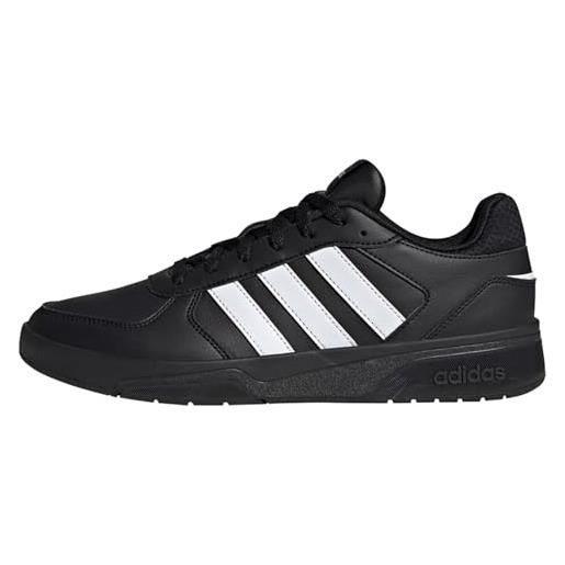 adidas court. Beat court lifestyle shoes, scarpe da ginnastica uomo, ftwr white/core black/ftwr white, 43 1/3 eu