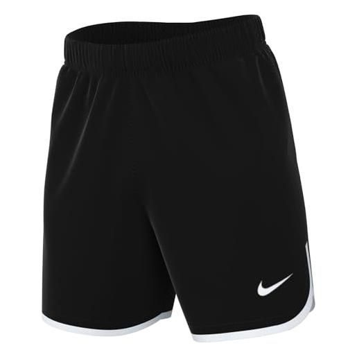 Nike dh8111-010 m nk df lsr v short w pantaloni sportivi uomo black/white/white m