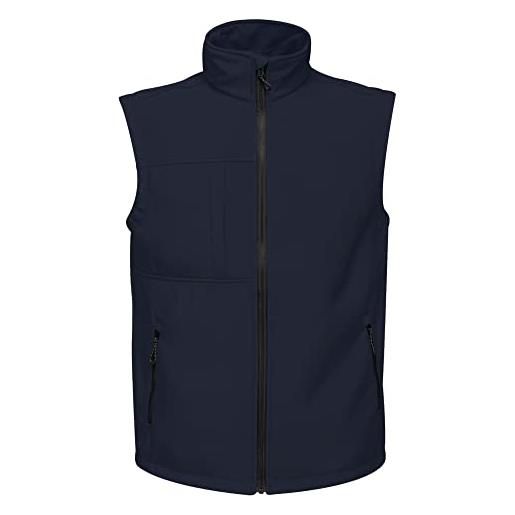 Regatta gilet in softshell iii strati octagon ii uomo impermeabile traspirante e antivento bodywarmers, uomo, seal grey(black), m