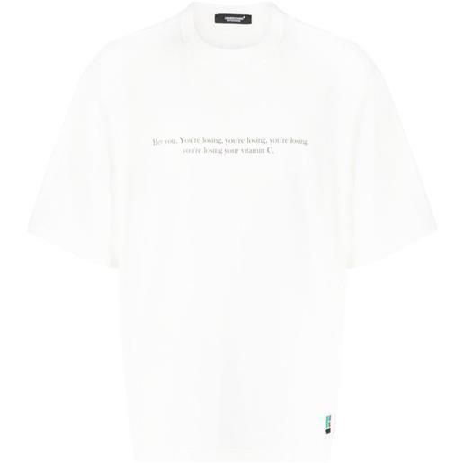 Undercover t-shirt con stampa - bianco