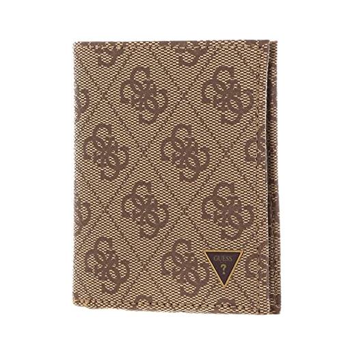 GUESS vezzola smart billfold with coinpocket s beige/brown