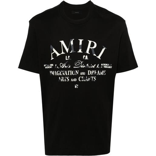 AMIRI t-shirt art con logo - nero