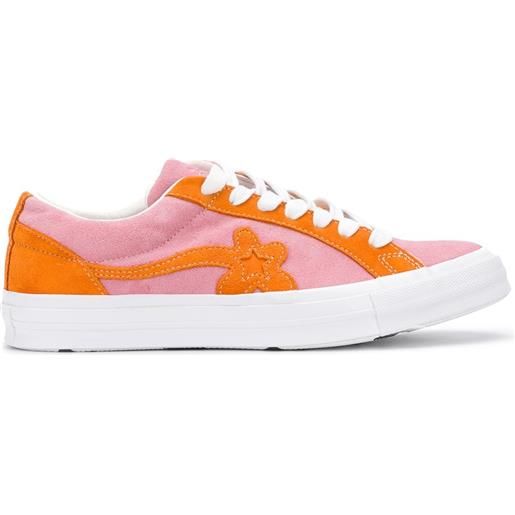 Converse sneakers con decorazioni a fiori - rosa