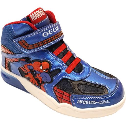 Sneakers alte spider-man con luci - geox