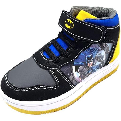 Sneakers alta bat-man colore grigio-nero - easy shoes