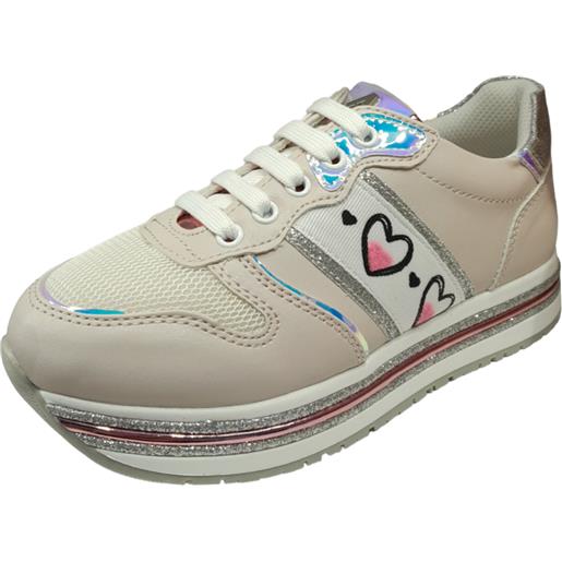 Sneakers pink/silver - asso