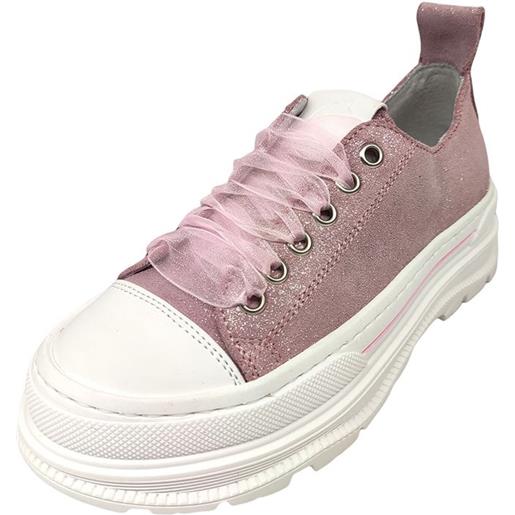 Sneakers rosa glitterata - chiara luciani