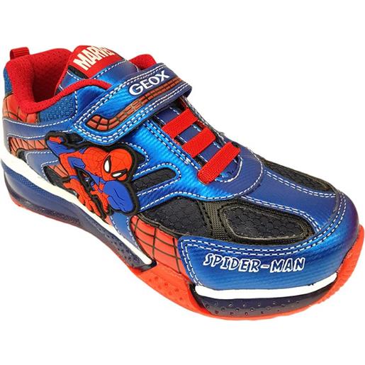 Sneakers spider-man colore blu e rosso - geox