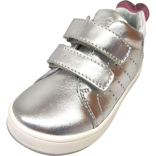 Sneakers colore argento con strappi - balducci