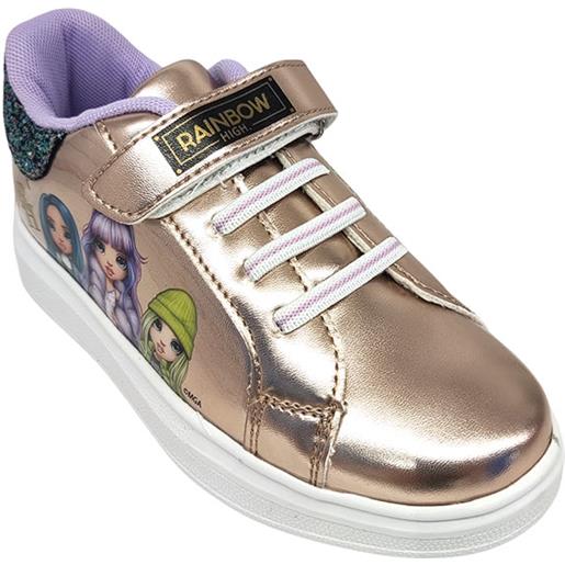 Sneakers rainbow high - alex colore platino - easy shoes