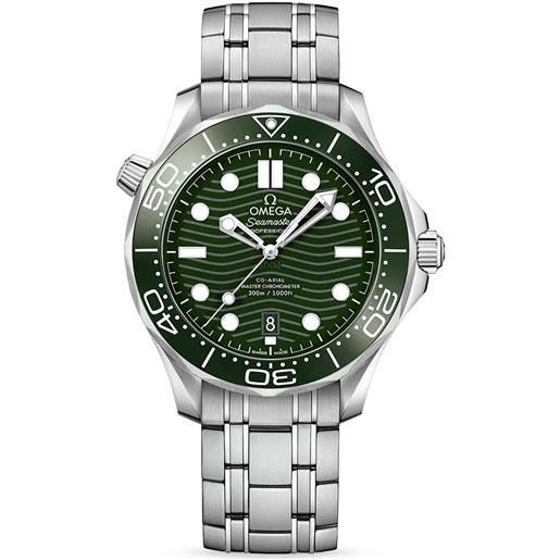 Omega orologio Omega diver 300m co-axial master chronometer verde