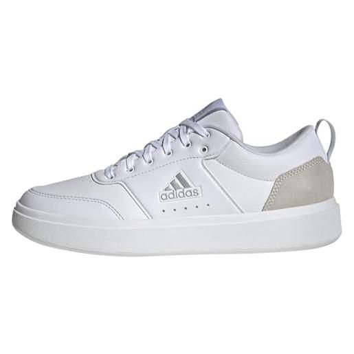 adidas park street shoes, sneaker donna, ftwr white ftwr white silver met, 40 2/3 eu