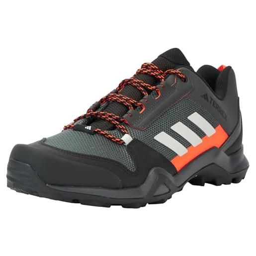 adidas terrex ax3 hiking, sneakers uomo, core black core black carbon, 43 1/3 eu