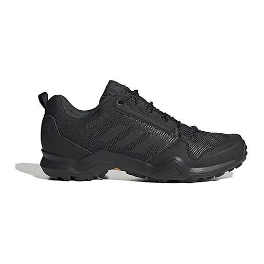 adidas terrex ax3 hiking, sneakers uomo, core black core black carbon, 48 eu