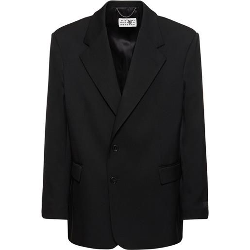 MM6 MAISON MARGIELA blazer in misto lana