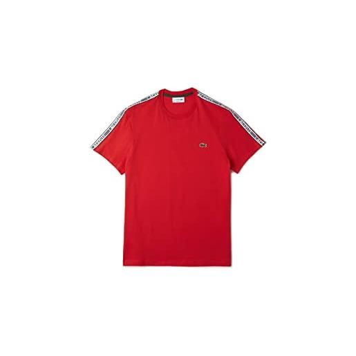 Lacoste th5071 maglietta & turtle neck shirt, corrida, 4xl uomo