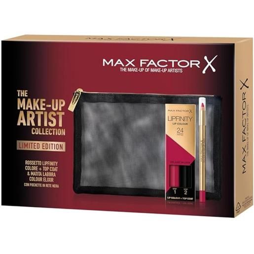 Rimmel max factor kit the make up artist rossetto lipfinity + matita