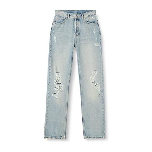 Dr. Denim beth jeans, drift luce vintage distrutto, 28w x 32l donna
