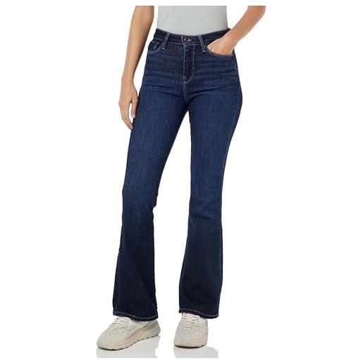 Pepe Jeans dion flare, jeans donna, blu (denim-cs7), 32w / 32l