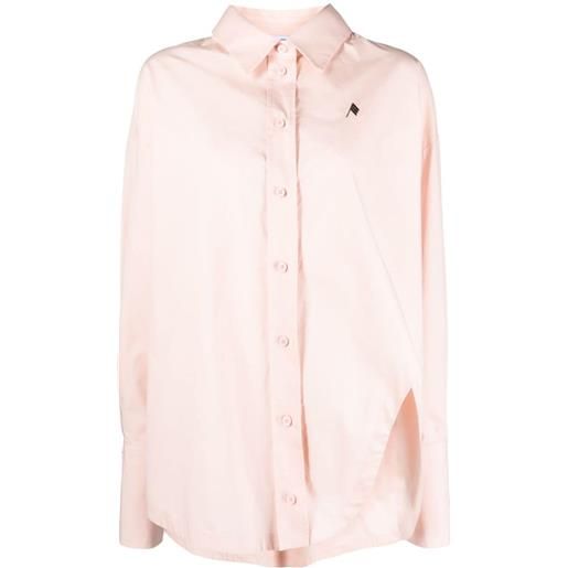 The Attico camicia diana oversize - rosa