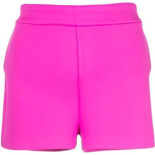 Cynthia Rowley shorts a vita alta - rosa