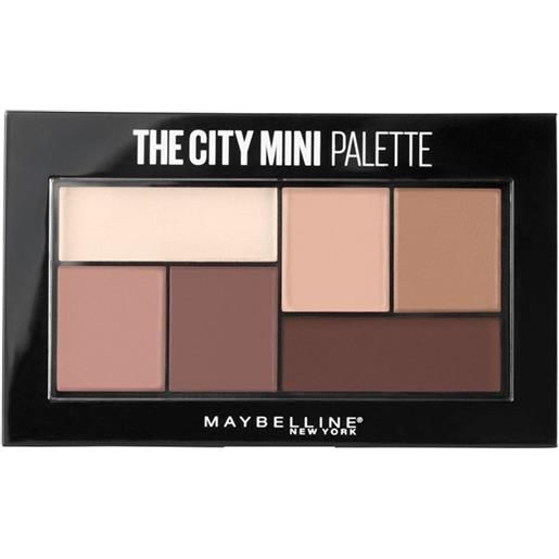 MAYBELLINE NEW YORK the city mini palette 480 matte about town 6 colori 6 gr