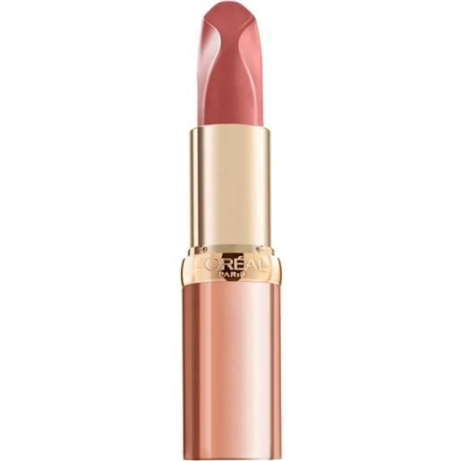 L'oréal Paris color riche les nus 173 impertinent rossetto nutriente e pigmentato nude color morbido e leggero 4,5 gr stick