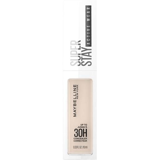 MAYBELLINE NEW YORK super stay active wear 30h concealer 10 fair correttore naturale 10ml