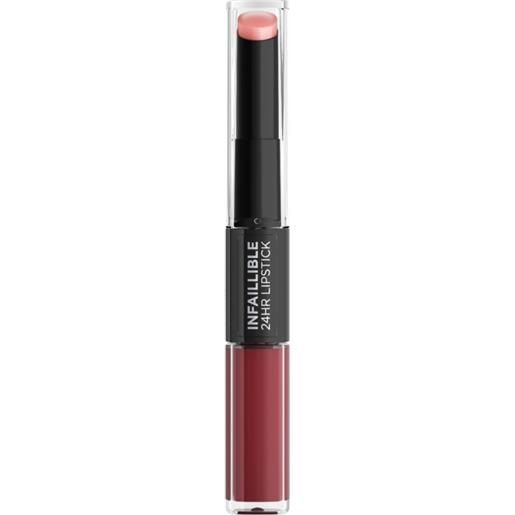 L'ORÉAL PARIS infaillible 24hr lipstick 502 red to stay rossetto 5,7 gr