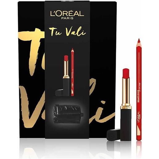 L'Oreal Paris l'oréal paris pochette rossetto matte 300 + matita labbra 297