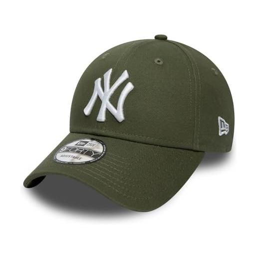 New Era league essential - berretto da baseball, taglia unica, colore: verde