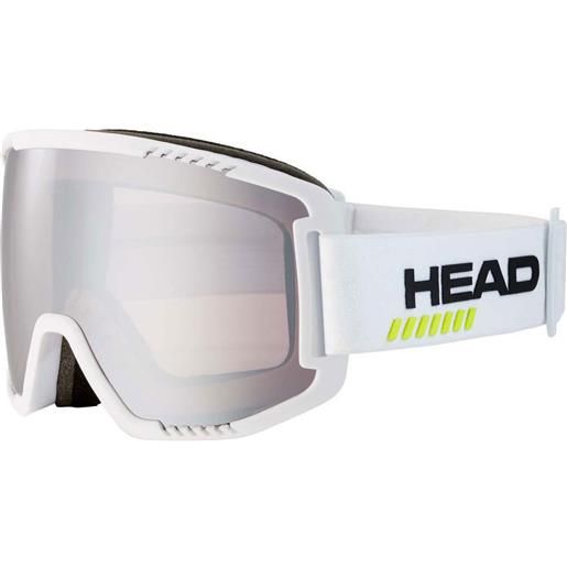 Head contex pro 5k race+spare lens m ski goggles bianco, arancione white chrome/cat2 + orange/cat1